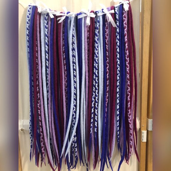 Cotton Candy Wool Double Ended Dreads 20-22in 30 piece - Picture 1 of 2